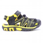 SHOES KANGAROOS OSATO JET BLACK/SUN YELLOW