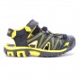 SHOES KANGAROOS OSATO JET BLACK/SUN YELLOW
