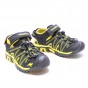 SANDAŁY KANGAROOS OSATO JET BLACK/SUN YELLOW