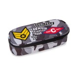 PIÓRNIK USZTYWNIANY COOLPACK CAMPUS CAMO BLACK BADGES (A62111)