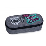 PIÓRNIK USZTYWNIANY COOLPACK CAMPUS GIRLS BADGES GREY (B62058)