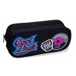 PIÓRNIK SASZETKA COOLPACK CLEVER GIRLS BADGES BLACK (B65056)