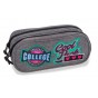 PIÓRNIK SASZETKA COOLPACK CLEVER GIRLS BADGES GREY (B65058)