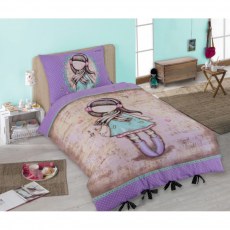 POSCIEL BAWELNIANA DZIECIECA 140 X 200 CM SANTORO GORJUSS LOST IN MUSIC GOR-7755BL
