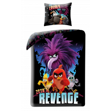 POSCIEL BAWELNIANA 160 X 200 CM ANGRY BIRDS MOVIE 2 ABM2-108BL