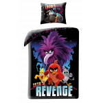 SINGLE DUVET SET 160 X 200 CM ANGRY BIRDS MOVIE 2 ABM2-108BL