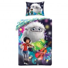 DOUBLE SIDED BEDDING SET 140 X 200 CM O YETI! ABOMINABLE ABO-8282BL