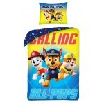 SINGLE DUVET SET 140 X 200 CM PAW PATROL P-382BL
