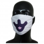 FACE MASK 4PLY EAR LOOP ACTIVE SILVER IONS CAT WHITE MOUTH