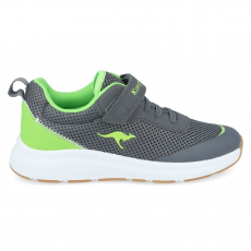 POLBUTY DZIECIECE SPORTOWE KANGAROOS KB-SURE EV STEEL GREY/NEON GREEN