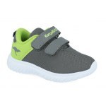 PÓŁBUTY DZIECIĘCE SPORTOWE KANGAROOS KI-LITE V STEEL GREY/LIME