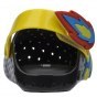 KLAPKI DZIECIĘCE MINI MELISSA FURADINHA BABOUCH 32767 BLACK/YELLOW