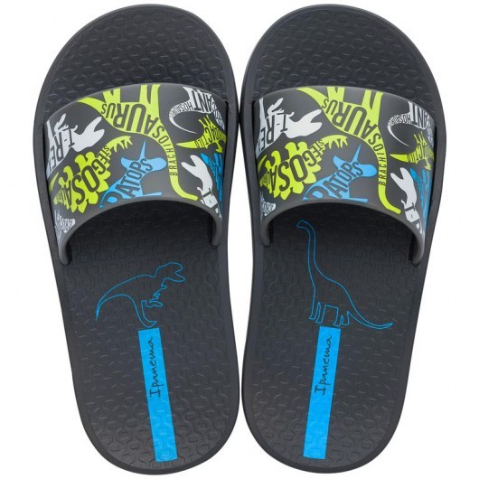 IPANEMA URBAN SLIDE KIDS DARK GREY/GREY