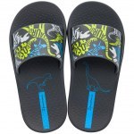 KLAPKI BASENOWE IPANEMA URBAN SLIDE KIDS DARK GREY/GREY