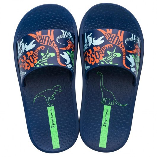 KLAPKI BASENOWE IPANEMA URBAN SLIDE KIDS BLUE/BLUE