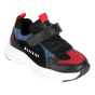 SHOES ABCKIDS SNEAKERS BLACK/BLUE/RED