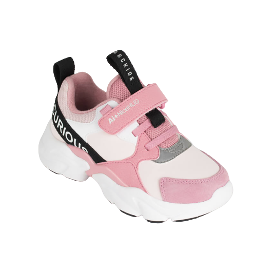 PÓŁBUTY DZIECIĘCE SNEAKERSY ABCKIDS PINK