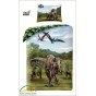 POŚCIEL BAWEŁNIANA 140 X 200 CM JURASSIC WORLD JW-21BL