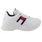 TOMMY HILFIGER LOW CUT LACE-UP SNEAKER WHITE