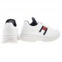 TOMMY HILFIGER LOW CUT LACE-UP SNEAKER WHITE