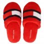 KAPCIE PLUSZOWE TOMMY HILFIGER SLIPPER RED