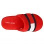 TOMMY HILFIGER SLIPPER RED PLUSH