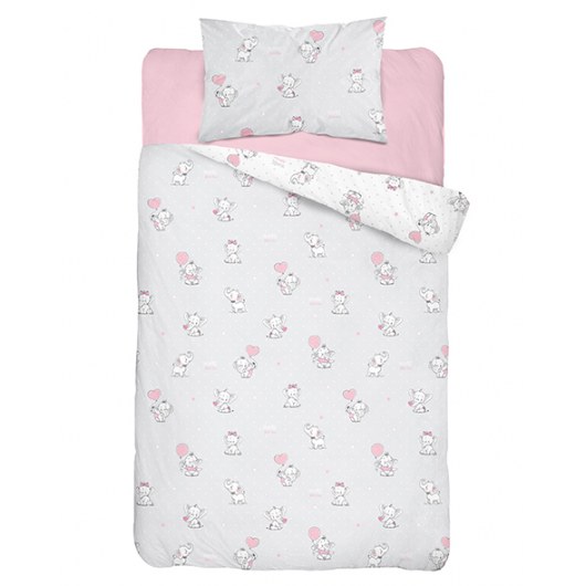 BABY BEDDING SET MAYAMOO 100 X 135 CM ELEPHANT MILUSES 2944AB