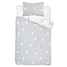 POSCIEL NIEMOWLECA BAWELNIANA MAYAMOO 100 X 135 CM MAGICZNI PRZYJACIELE 2945CD