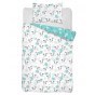 BABY BEDDING SET + BUMPER MAYAMOO 90 X 120 CM MERRY RAINS 2948AB
