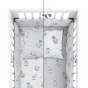 POŚCIEL BAWEŁNIANA + OCHRANIACZ MAYAMOO 90 X 120 CM SŁONIE MILUSIE 2944CD
