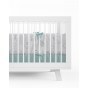 BABY BEDDING SET + BUMPER MAYAMOO 90 X 120 CM ELEPHANT MILUSES 2944CD