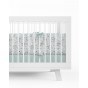 BABY BEDDING SET + BUMPER MAYAMOO 90 X 120 CM KITTENS DOGS 2946AB