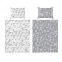 BABY BEDDING SET + BUMPER MAYAMOO 100 X 135 CM MERRY RAINS 2948CD
