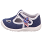 PANTOFLE TEKSTYLNE KAPCIE SUPERFIT SPOTTY BLAU 0-609248-8000
