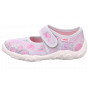 PANTOFLE TEKSTYLNE KAPCIE SUPERFIT BONNY GRAU 1-000283-2010