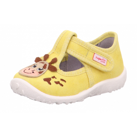 TEXTILE SLIPPERS SUPERFIT SPOTTY GELB 1-009256-6000