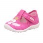 PANTOFLE TEKSTYLNE KAPCIE SUPERFIT SPOTTY ROSA 1-009256-5000
