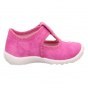PANTOFLE TEKSTYLNE KAPCIE SUPERFIT SPOTTY ROSA 1-009256-5000