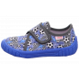 PANTOFLE TEKSTYLNE KAPCIE SUPERFIT BILL GRAU 1-000279-2020