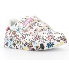 SNEAKERSY PRIMIGI 7448100 BCO-FUXIA
