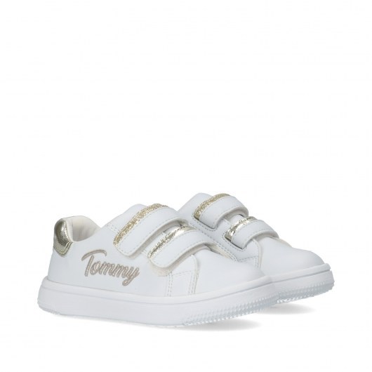LOW CUT VELCRO SNEAKER WHITE LOW CUT VELCRO SNEAKER