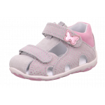 SANDAŁY SUPERFIT FANNI HELLGRAU/ROSA 0-609041-2500