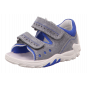 SANDALS SUPERFIT FLOW HELLGRAU/BLAU 0-600030-2500