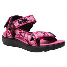 SANDALY LEE COOPER BLACK/FUXIA