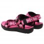 SANDALS LEE COOPER BLACK/FUXIA