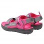 SANDALS LEE COOPER GREY/FUXIA