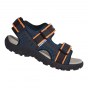 SANDALS GEOX STRADA NAVY/FLUO ORANGE
