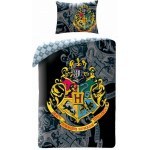 POŚCIEL BAWEŁNIANA 140 X 200 CM HARRY POTTER HP-8068BL