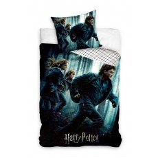 SINGLE DUVET SET 140 X 200 CM HARRY POTTER HOGWARTS MOVIE HP203032-PP
