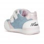 SNEAKER GEOX RISHON LIGHT JEANS/WHITE DISNEY MINNIE MOUSE